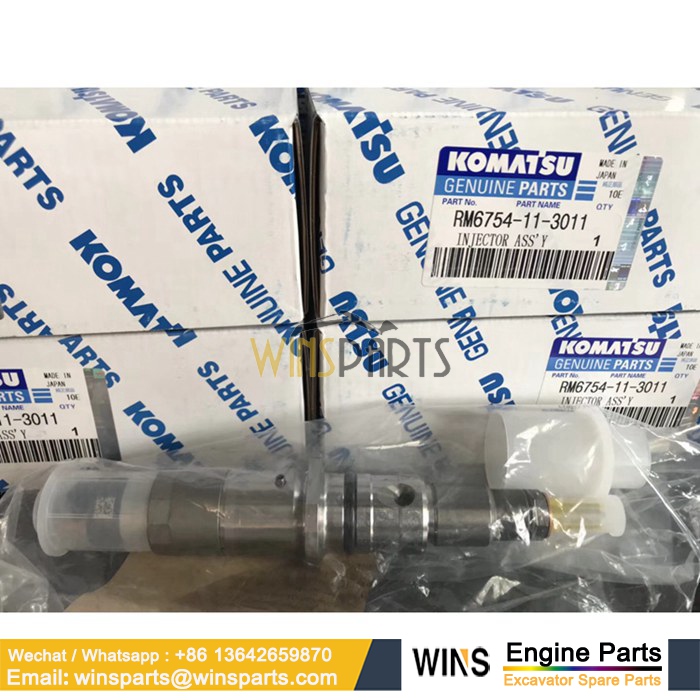 6745-11-3011 RM6745-11-3011 Fuel Injector Komatsu PC300-8 PC200-8