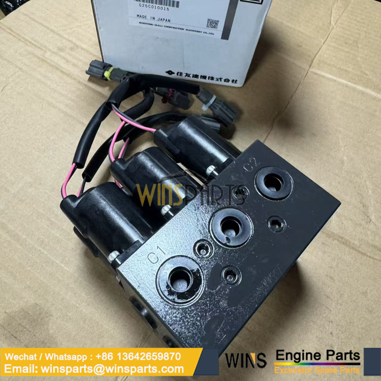KHJ14780 KHJ15050 KHJ14000 KHJ10420 CASE Solenoid Valve SECTION