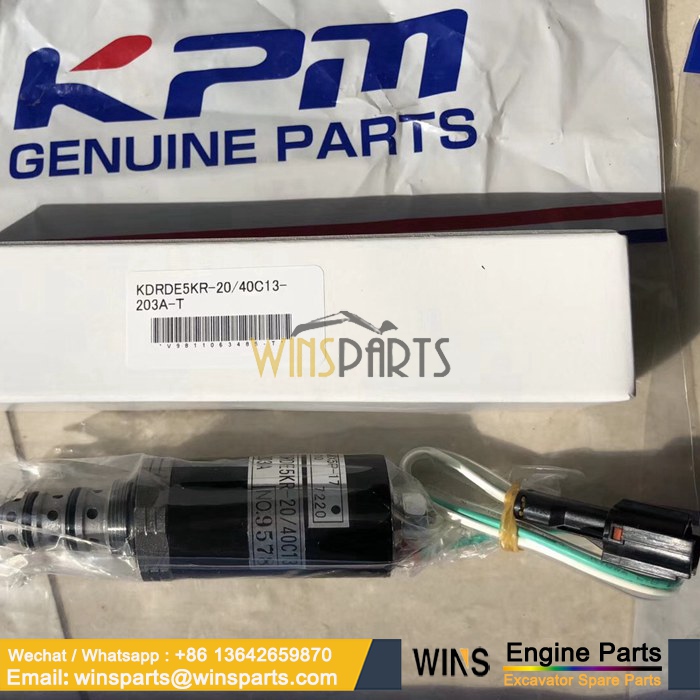 Kawasaki KPM KDRDE5KR-20/40C13-203A-T Solenoid Valve