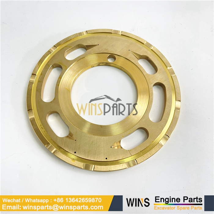 LC15V00021S008 VALVE PLATE HYDRAULIC PROPEL MOTOR KOBELCO