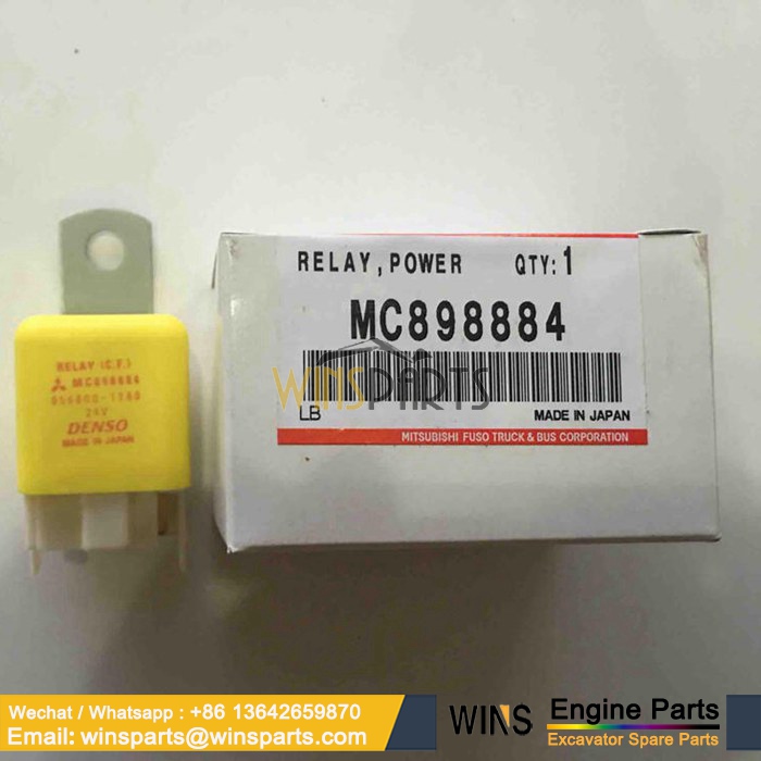 MC898884 Genuine Mitsubishi FUSO ENGINE 24v Relay