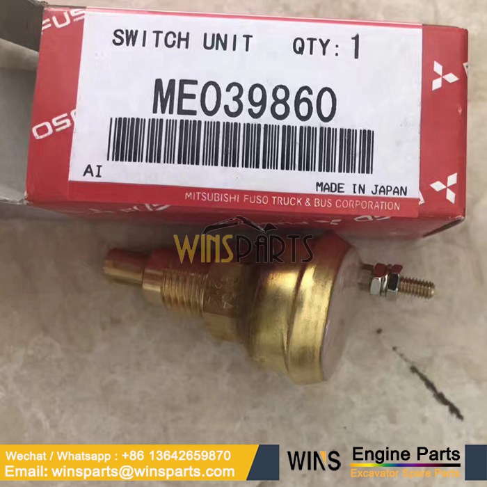 ME039860 VAME039860 MITSUBISHI 6D22 6D24 Water Temperature Sensor SWITCH