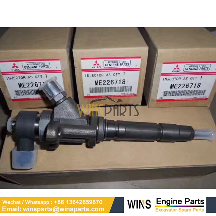 ME226718 0445120048 Mitsubishi Engine 4M50 Fuel Common Rail Injector