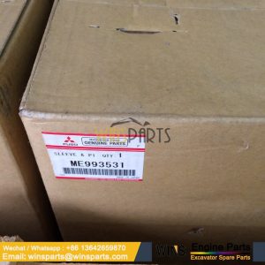 ME993531 VAME993531 MITSUBISHI 6D34 Diesel Engine Piston Liner Kit