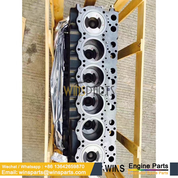 VAME993971 Mitsubishi 6D24 Cylinder Block Short Assembly