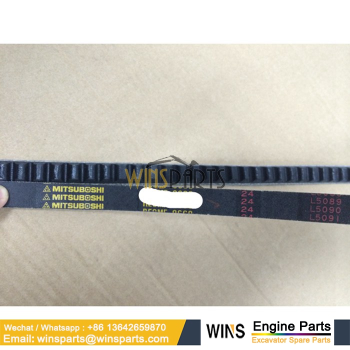 YN20M01494D2 AIR CONDITIONER BELT AC Kobelco New Holland