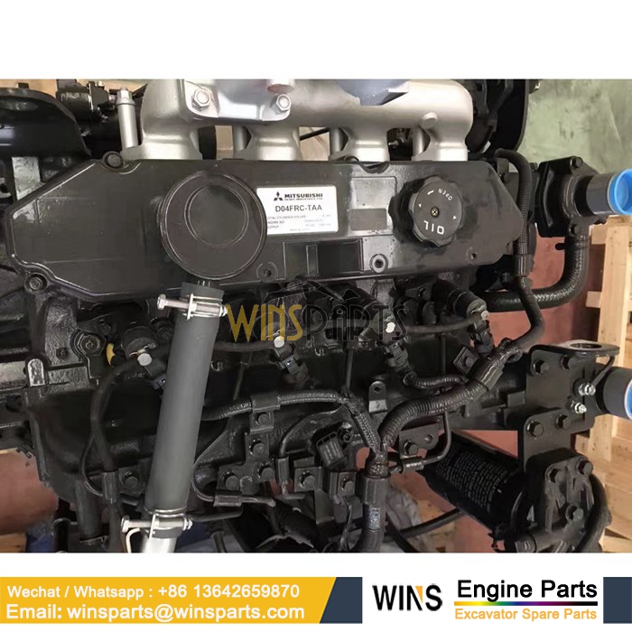 YY02P00016F1 YY02P00016F2 Mitsubishi D04FR D04 ENGINE Assembly Kobelco (5)