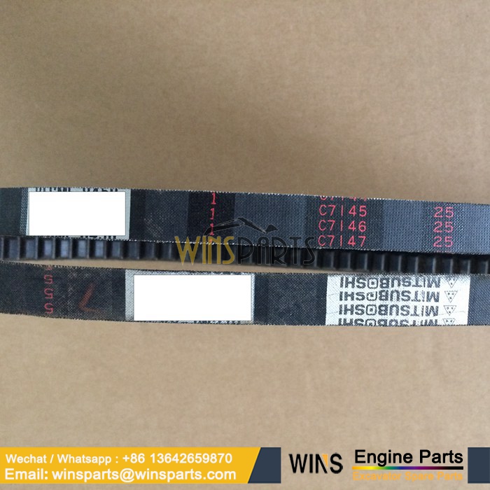 VHSZ91049178 SZ910-49178 VHSZ91049171 VHSZ91049172 HINO J08E Engine V Belt (1)