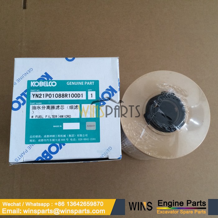 YN21P01088R100D1 YN21P01088R100 YN21P01088S002 FUEL FILTER ELEMENT New Holland E385C E485C