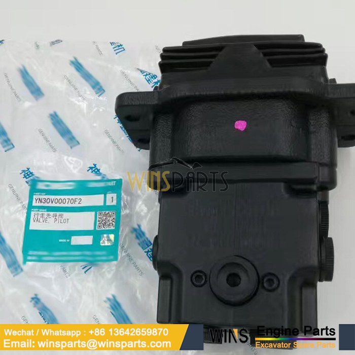 YN30V00070F2 HYDRAULIC PILOT VALVE KOBELCO New Holland