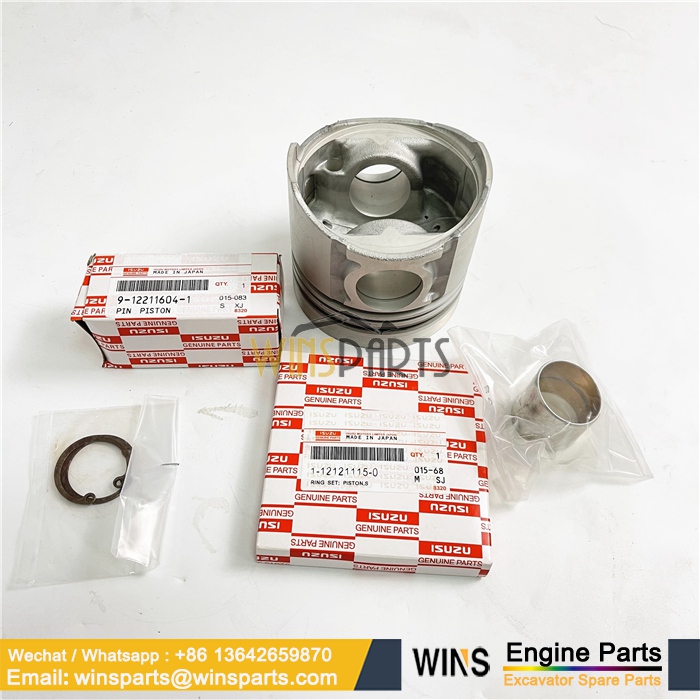 1-87812791-2 1878127912 1-87812791-1 1878127911 ISUZU 6BG1 4BG1 ENGINE Piston Liner Kit (2)