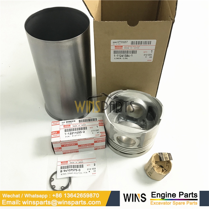 1-87812791-2 1878127912 1-87812791-1 1878127911 ISUZU 6BG1 4BG1 ENGINE Piston Liner Kit (3)