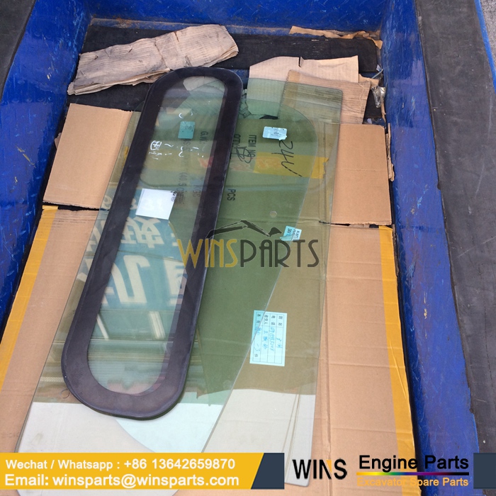 YN02C03054P1 CAB WINDOW Roof GLASS Kobelco