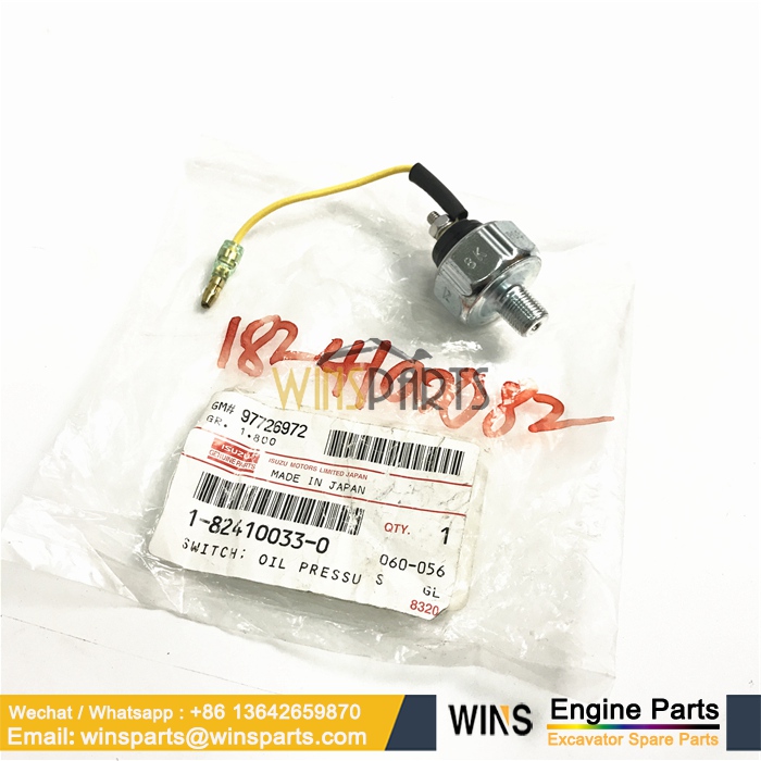 1-82410008-2 182410-0082 1824100082 1-82410033-0 OIL PRESSURE SWITCH (1)