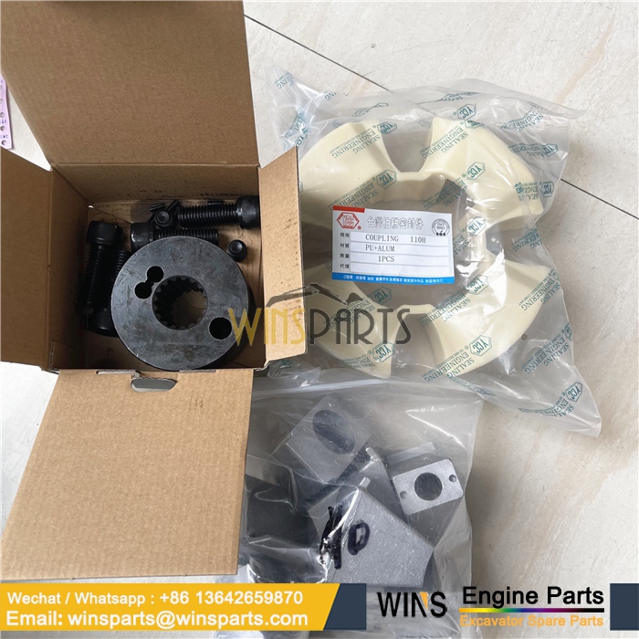 110H Hydraulic Pump COUPLING HUB Assembly Kobelco