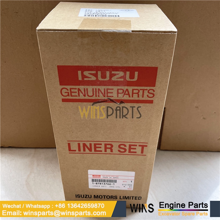 1-87812986-1 1-87812987-1 1-87813539-1 ISUZU 6HK1 DIESEL ENGINE PISTON LINER SET