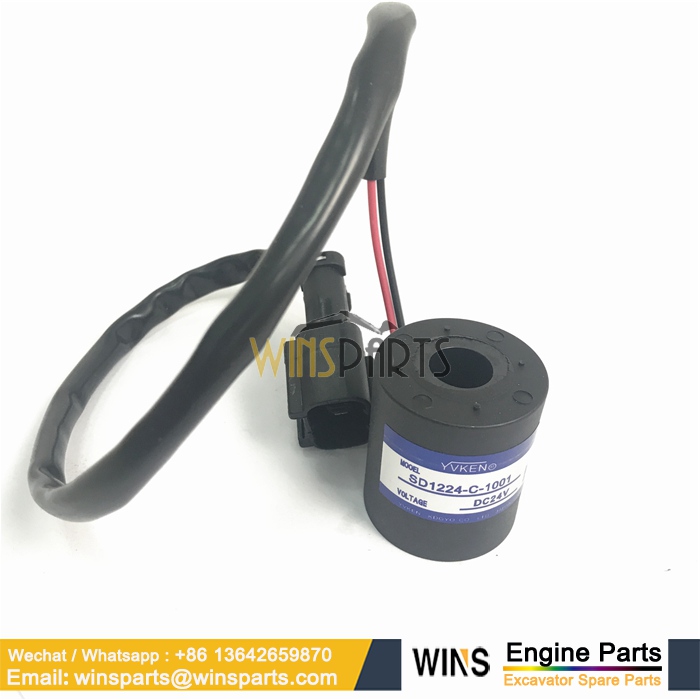 20Y-60-11674 20Y6011674 Solenoid Valve Coil ASS’Y KOMATSU