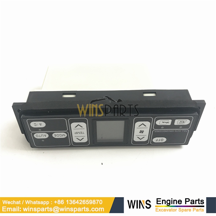 20Y-979-7630 146570-2510 237040-0021 Air Conditioner Controller Control Panel Assembly KOMATSU (5)