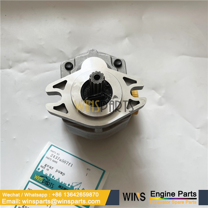 2437U507F1 HYDRAULIC PUMP GEAR PUMP ASSEMBLY Kobelco (2)