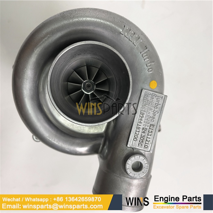 8-94418320-0 8944183200 8-94418-320-0 894418-3200 ISUZU 4BD1 TURBOCHARGER ASM Hitachi (4)