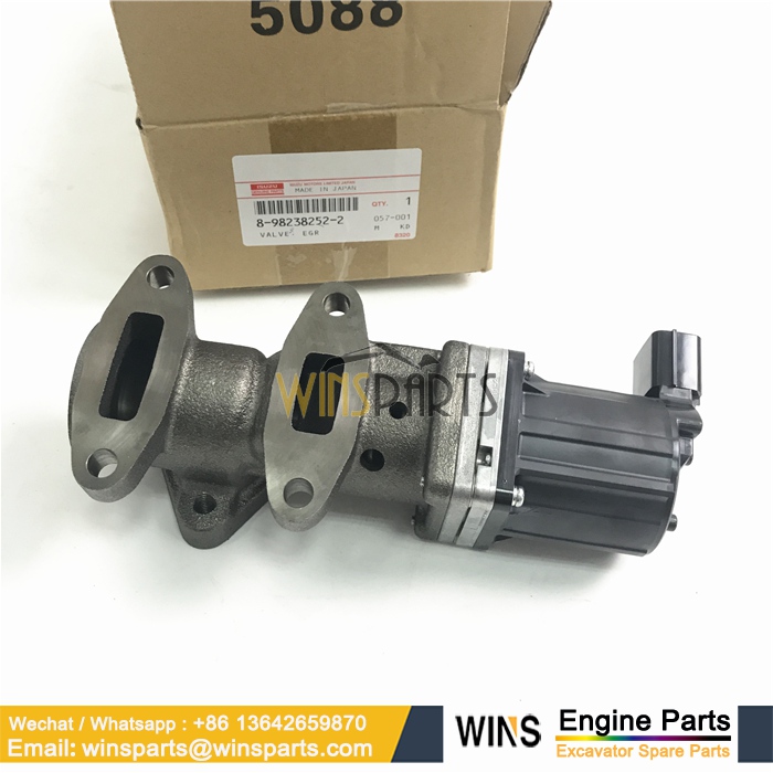 8-98238252-2 8982382522 ISUZU 4HK1TIER 4HK1 ENGINE EGR VALVE