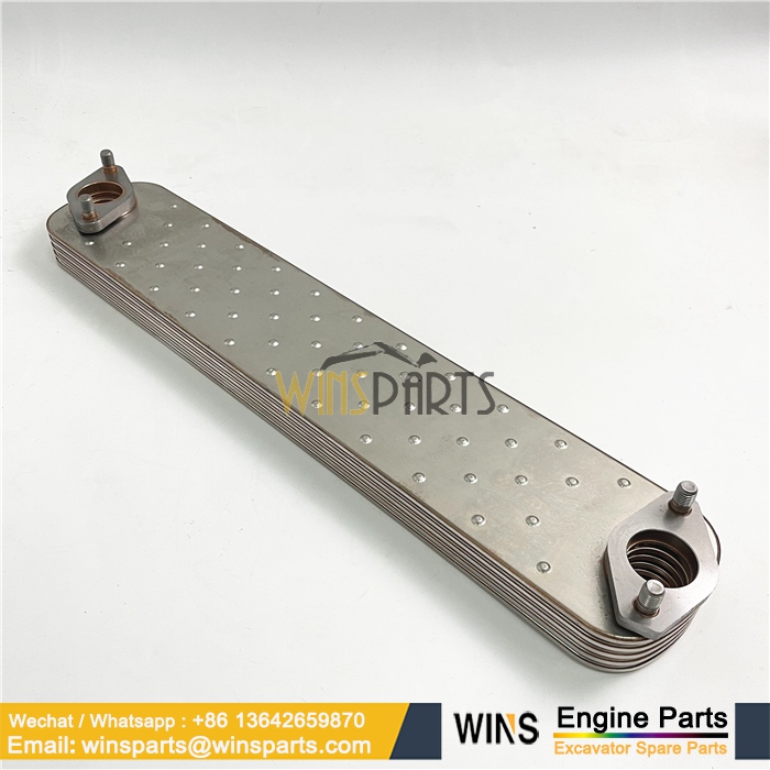 1217230660 1-21723066-0 ISUZU Oil Cooler Core Radiator ISUZU 6HK1-XQA 6HK1-XYSA (1)