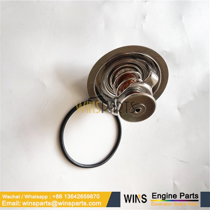 124610-48620 YM12461048620 YM124610-48620 YMR001780 Yanmar 4TNE106 4TNV106T Thermostat KOMATSU (2)