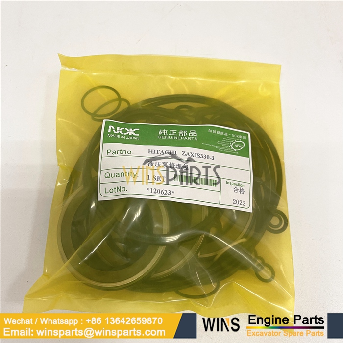 4467592 Hitachi hydraulic pump OIL SEAL KIT John Deere (1)