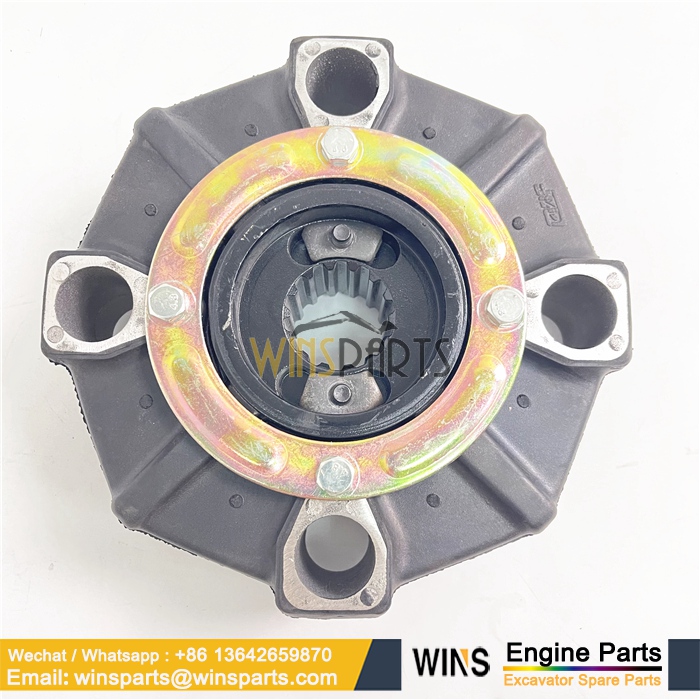 JRJ0213 MAIN Hydraulic PUMP COUPLING RUBBER JCB (1)