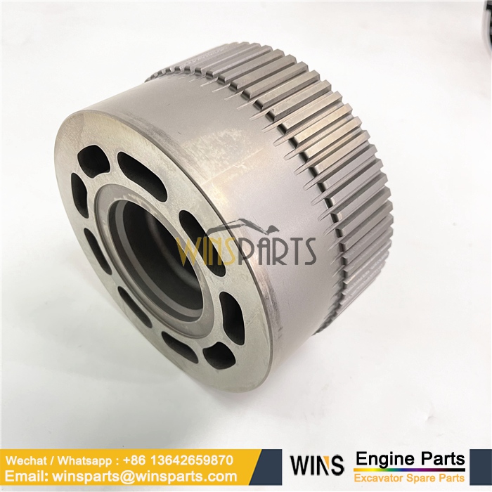 LC15V00023S040 CYLINDER BLOCK HYDRAULIC TRAVEL MOTOR Kobelco (2)