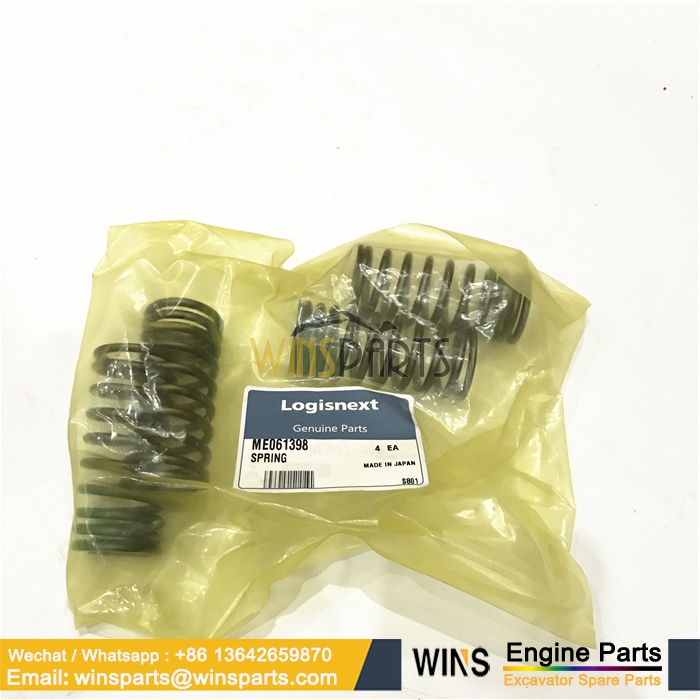 ME061398 31104-00402 31204-70400 MITSUBISHI 6D22-T -D24 ENGINE VALVE SPRING