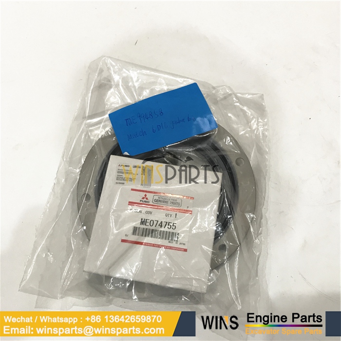 ME074755 VAME074755 Mitsubishi 6D16 OIL SEAL 6D16-T Kobelco