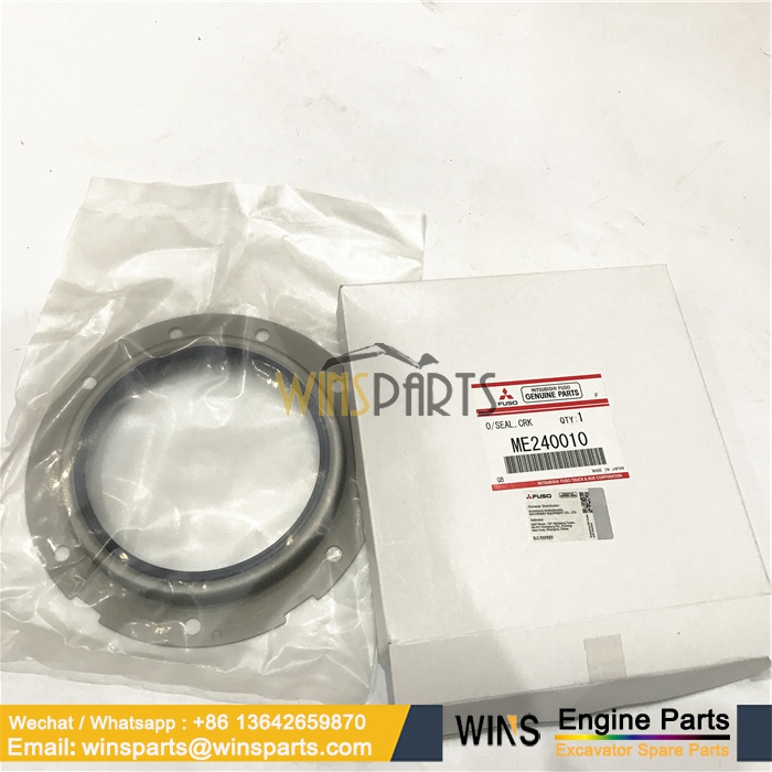 ME240010 VAME240010 Mitsubishi 6D34 6D31 4D31 4D34 CRANKSHAFT OIL SEAL Kobelco