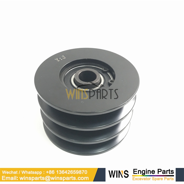 16630-E0160 16630-E0450 HINO P11C ENGINE PULLEY COOLING FAN Idler Assembly Kobelco SK460-8 SK485-8 SK480-8