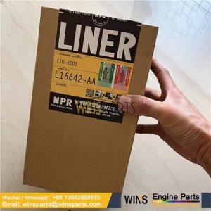 L116642 ISUZU 6SD1 ENGINE CYLINDER LINER NPR