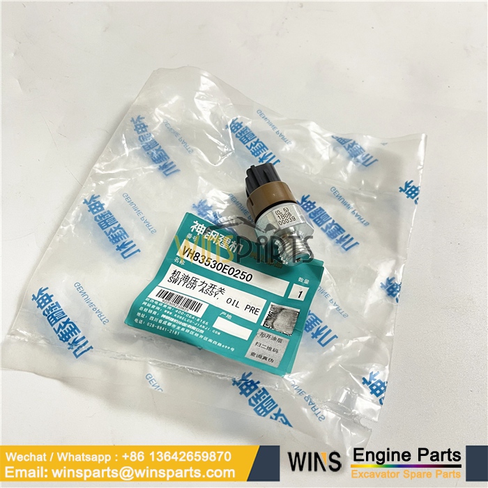 VH83530E0250 83530-E0250 83530-E0220 VH83530E0220 HINO J05E J08E OIL PRESSURE SWITCH Kobelco (2)