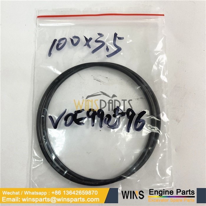 VOE990596 VOE 990596 O RING SEAL Swing Motor Gearbox Volvo