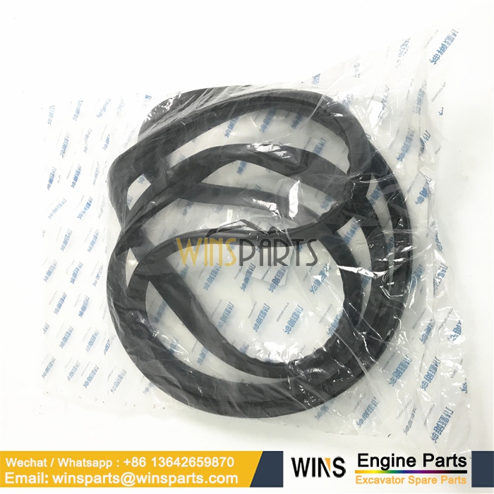 YN02C01821P1 CAB GLASS RUBBER Kobelco (3)