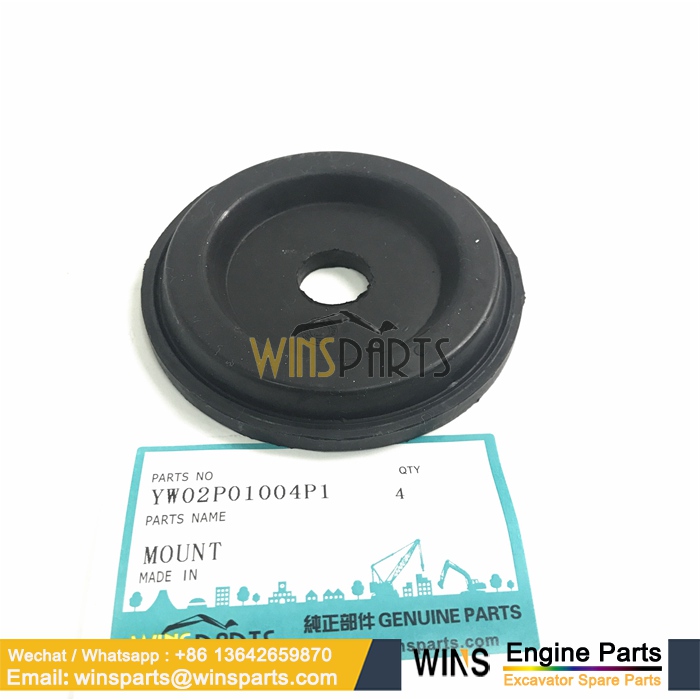 YW02P01004P1 ENGINE MOUNT RUBBER New.Holland EH160 E200SR E130 E200SRLC EH80