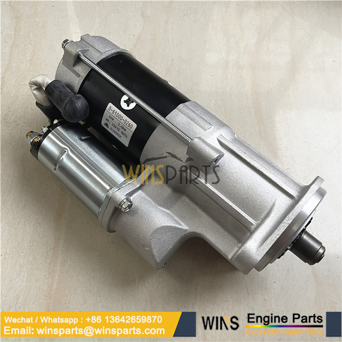 0-61000-0260 ISUZU 4HK1 ENGINE STARTER MOTOR NIKKO