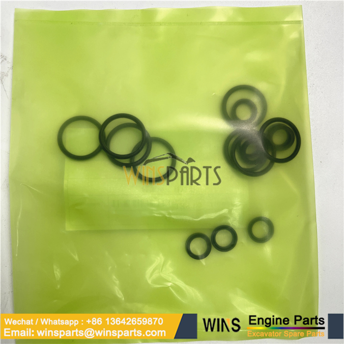 2436U1277S213 2436U1277S217 O-RING GASKET SEAL HYDRAULIC Pilot VALVE Kobelco