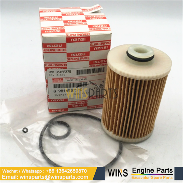 8-98165375-0 EF-15020 Fuel Filter Element ISUZU