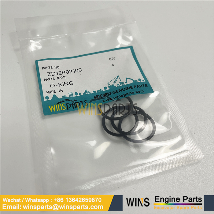 ZD12P02100 O-RING GASKET OIL SEAL O RING KOBELCO SK25SR-2 SK220LC SK27SR-3 SK27SR-3 PV10 SK300 SK30SR-3 SK35SR-3 SK300-2