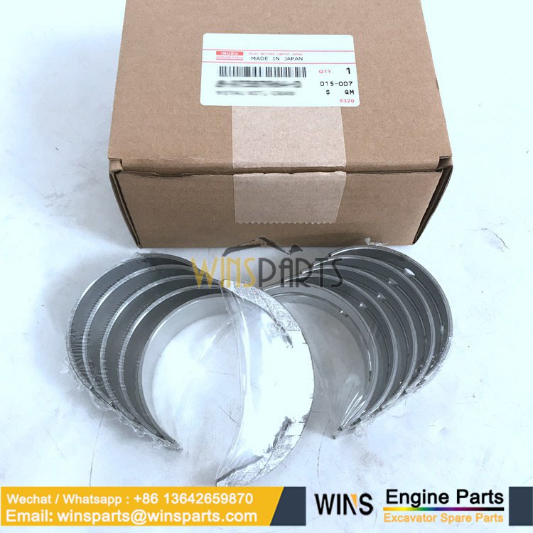 87596625 87596636 87596638 87596640 87596642 87596647 CASE ENGINE CRANKSHAFT BEARING (2)