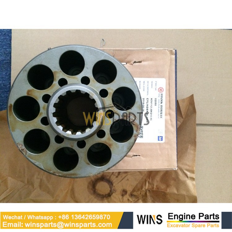 Cylinder block Valve plate CASE 210B CS240B CX250C HANDOK HYDRAULIC Parts