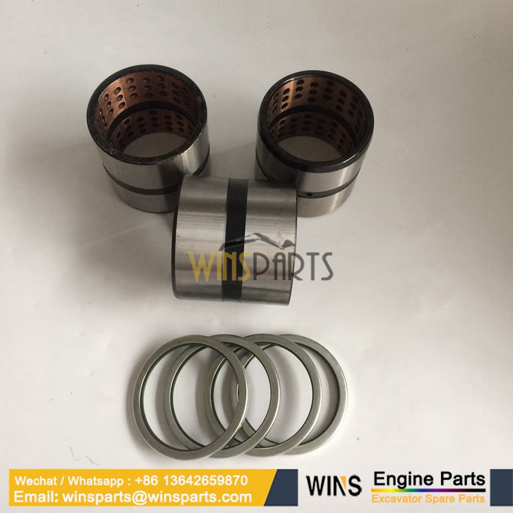 KSV1407 KSV1311 KSV1312 159647A1 84499640 Grease Seal BUSHING CASE CX240BLR CX250C CX210LR CX290B CX300C CX290 Excavator Spare Parts