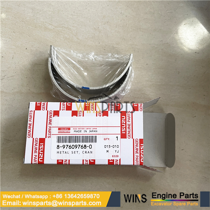 8976097680 ISUZU 6UZ1 Engine Crankshaft METAL SET Hitachi