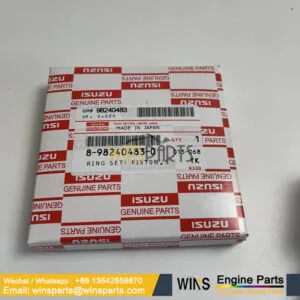 8-98240483-0 1-12121146-0 ISUZU 4BG1 Piston RING