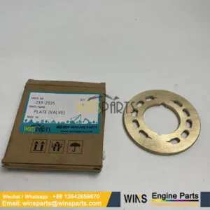 233-2535 2332535 Plate Valve Rotating Motor Caterpillar
