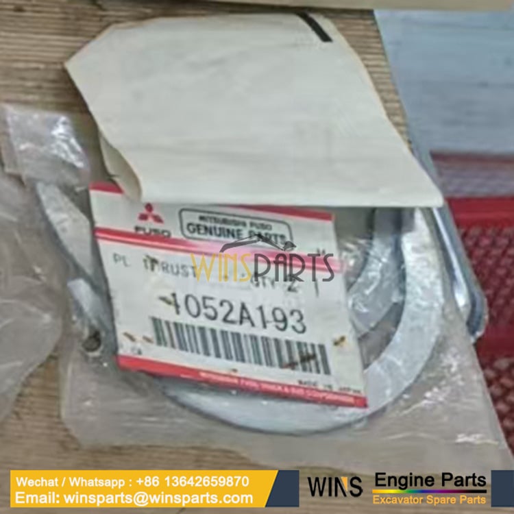 1052A192 1052A193 139-7917 139-7918 Mitsubishi 4M40T ENGINE CRANKSHAFT BEARING PLATE (1)
